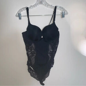 La Senza Black Lace  Bodysuit M